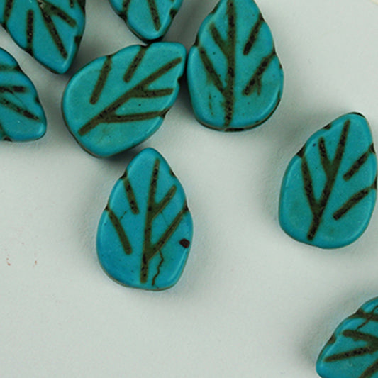BDS-FF024 Turquoise Leaf
