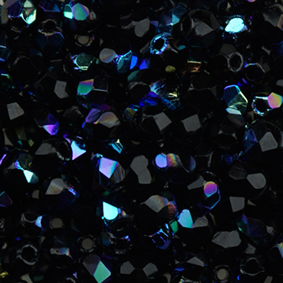 BDS-FP100 Jet Black Boho Beads