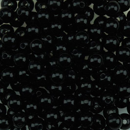 BDS-GS101 Obsidian Gemstone Beads 3mm