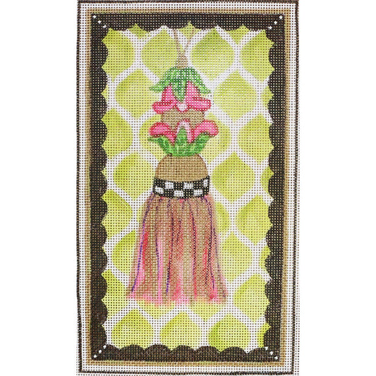 Tassel C, Pink/Gold