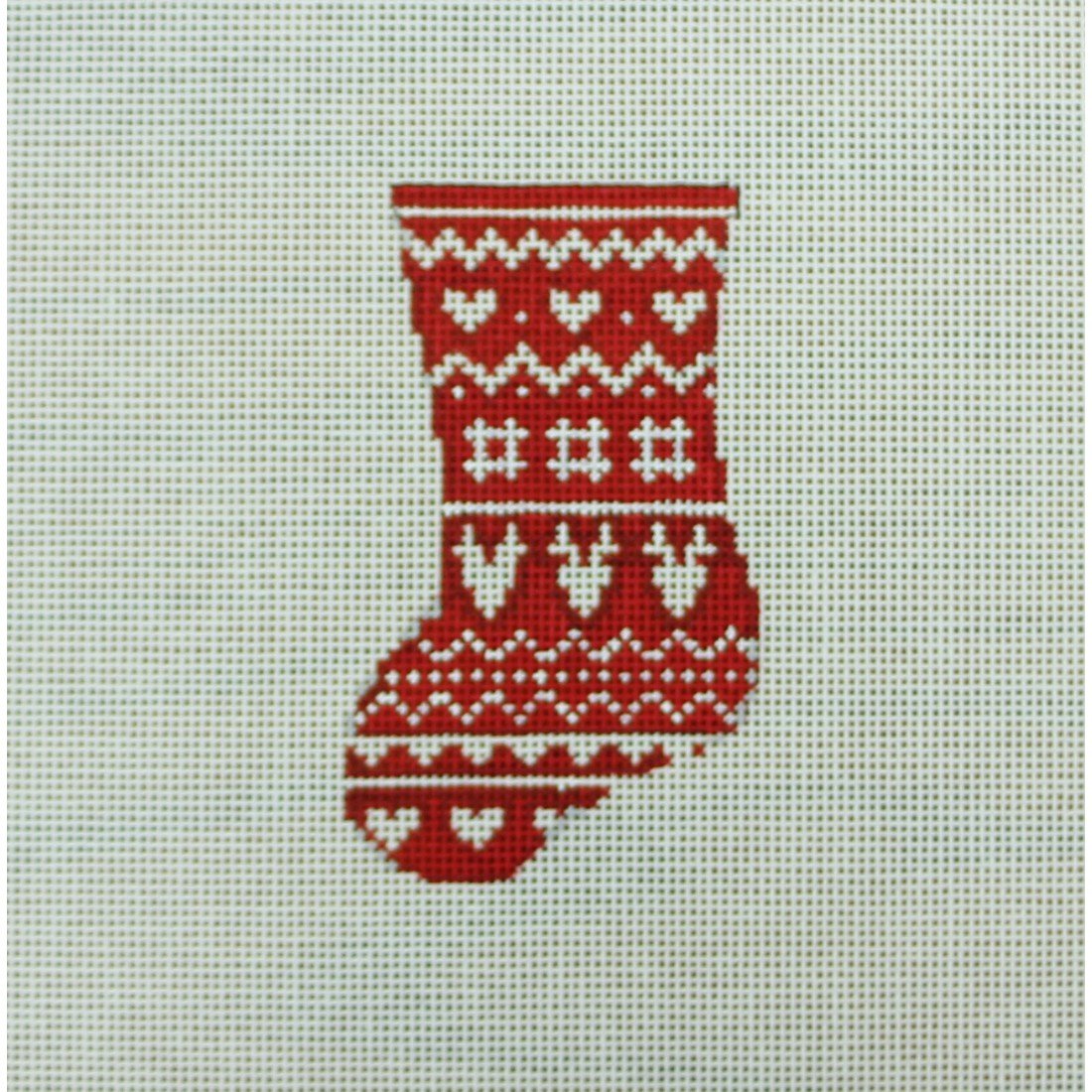 Mini Red Sweater Stocking