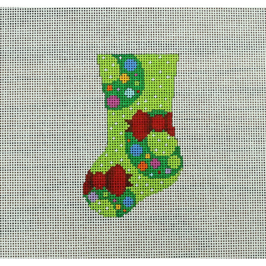 Mini Wreath Stocking