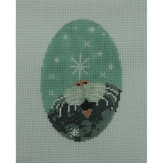 Cat with Snowflake on Nose