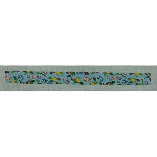 Blue Floral Strap