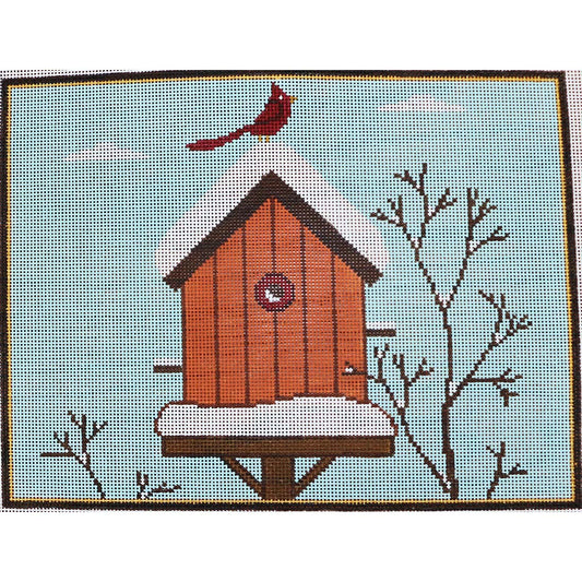 Winter Birdhouse