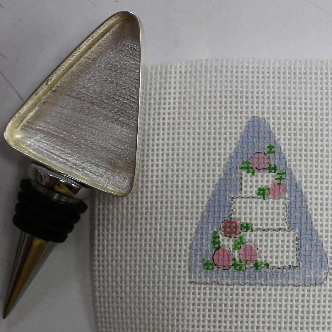 Wedding Cake Wine Stopper