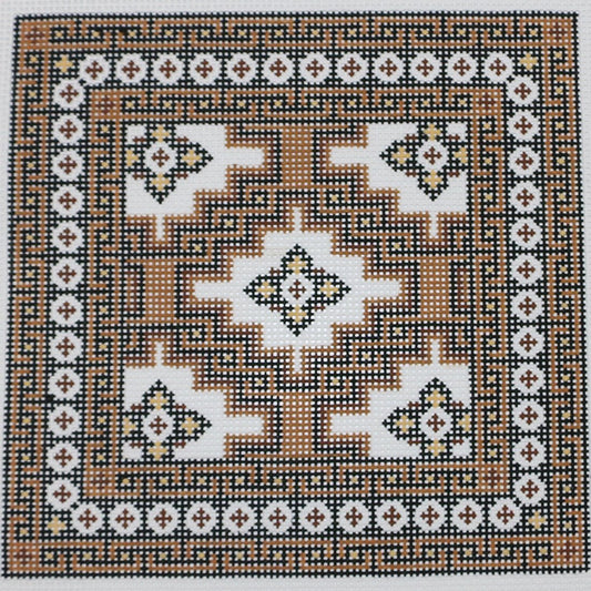 Brown/White Geometric
