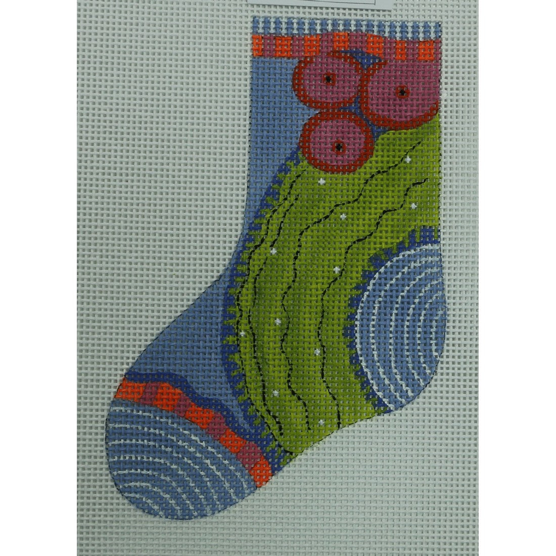 Wreath Mini Sock