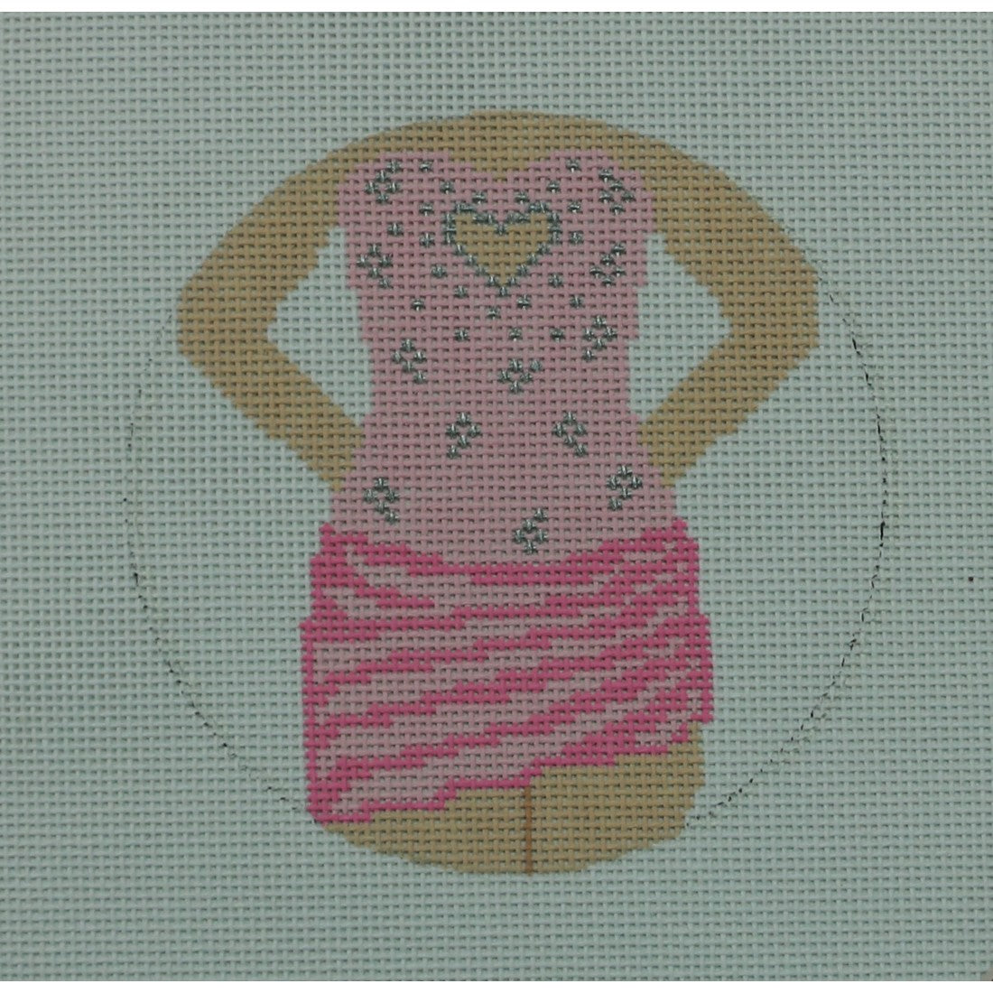 Heart Cut-Out Dress, Pink