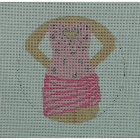 Heart Cut-Out Dress, Pink