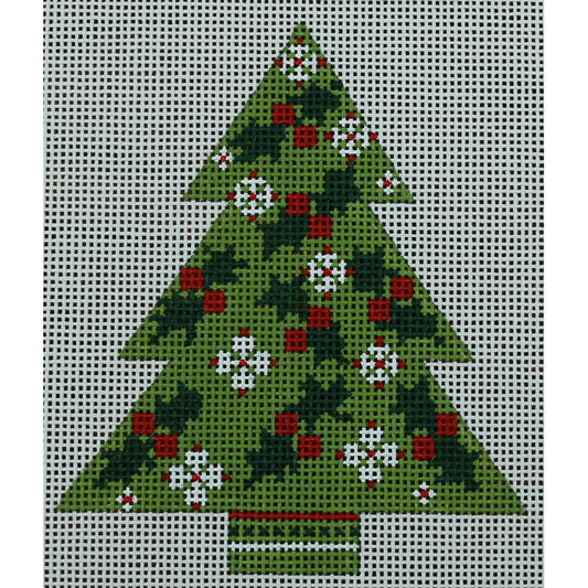 Tree with Holly