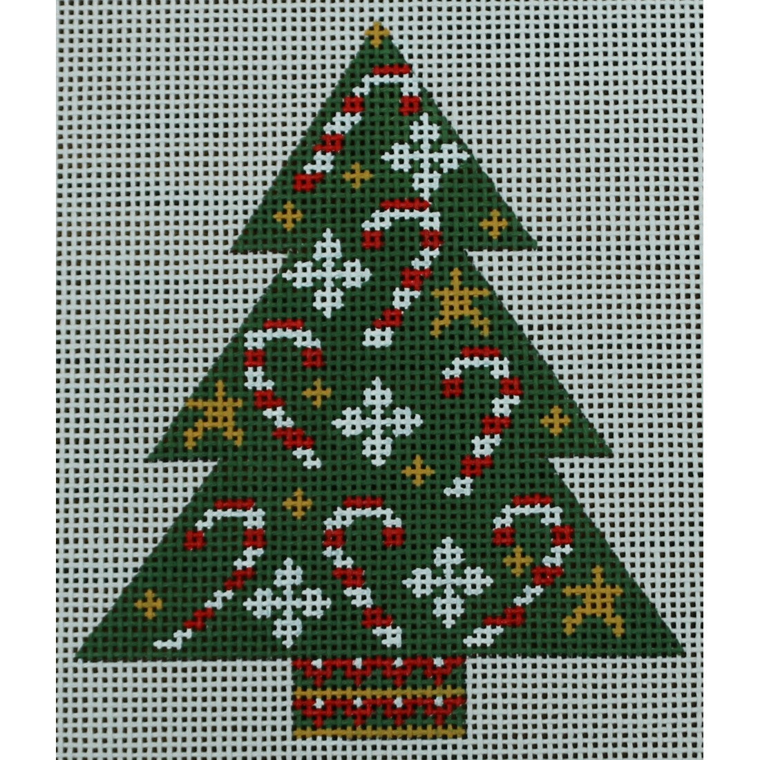 Tree with Candy Canes