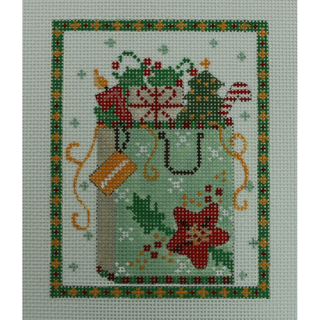 Gift Bag, Poinsettia