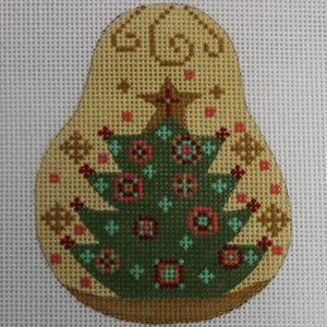 Pear Shaped Tree Ornament