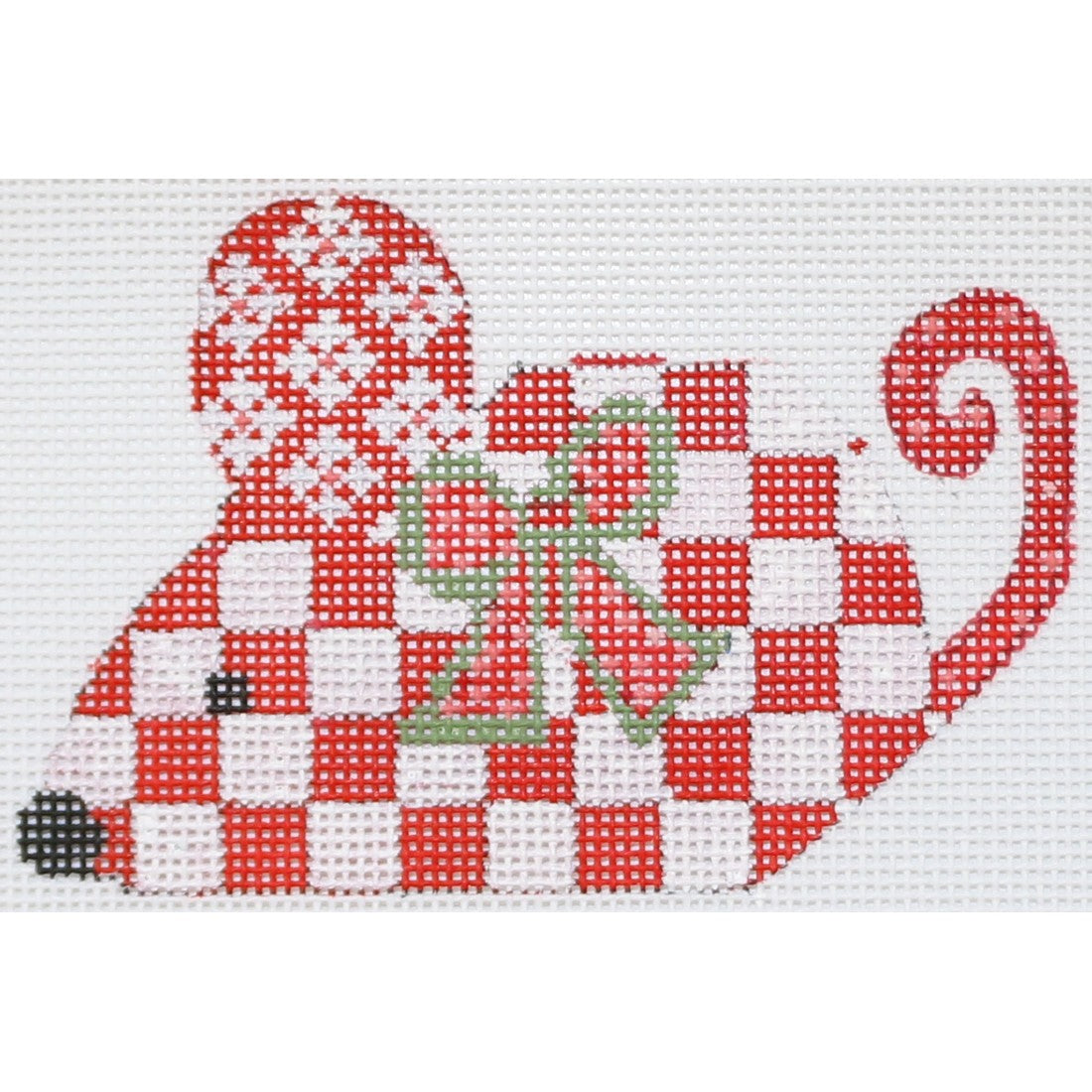 Red Checkered Mouse