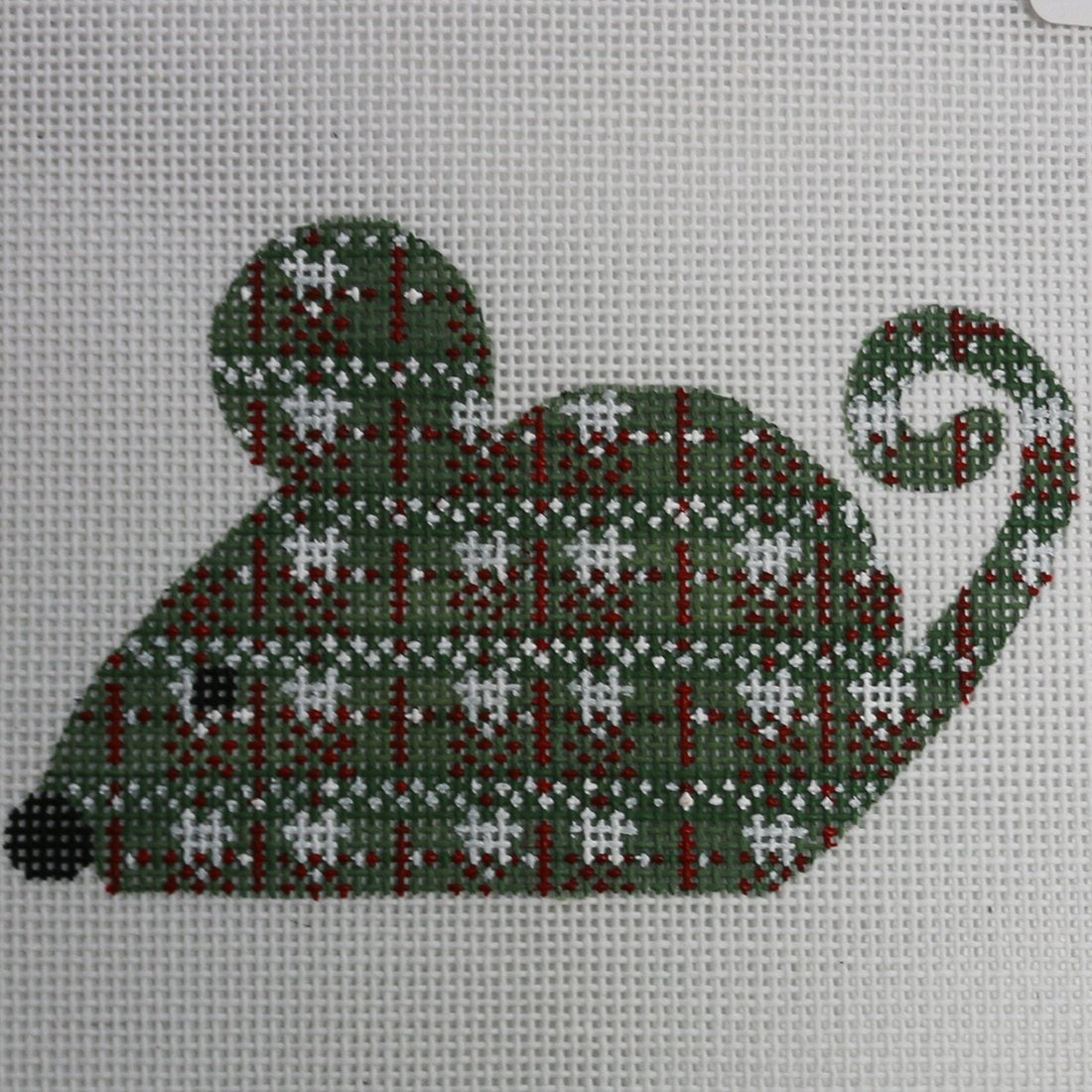 Christmas Plaid Mouse
