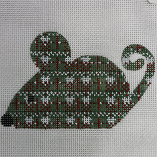 Christmas Plaid Mouse