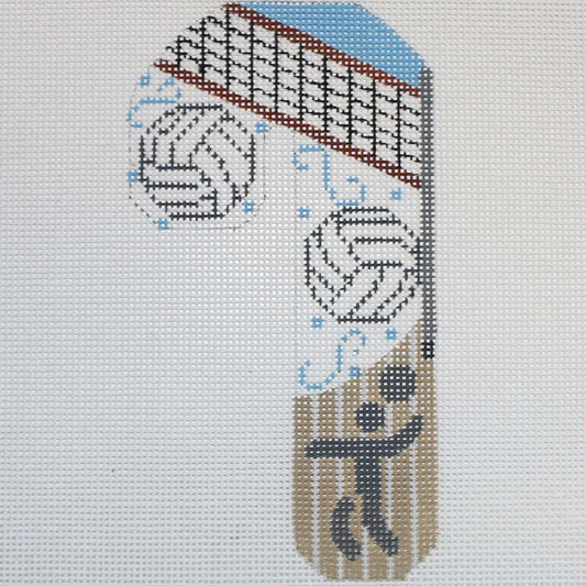 Volleyball Candy Cane