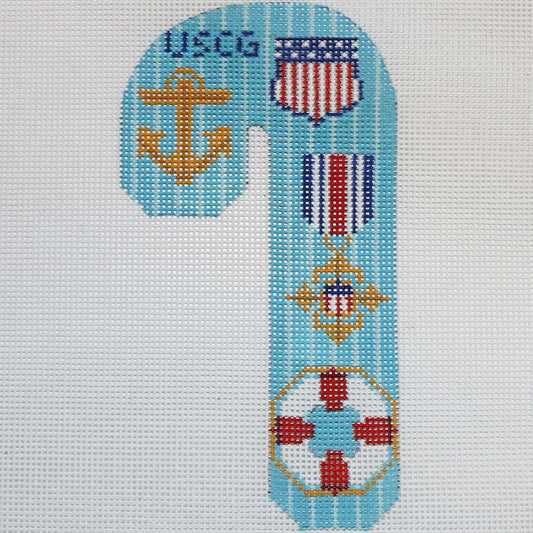 US Coast Guard Candy Cane