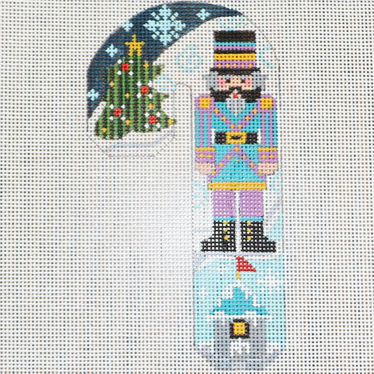 Teal/Purple Nutcracker