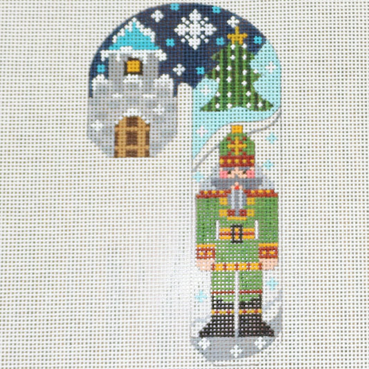 Green Nutcracker Candy Cane