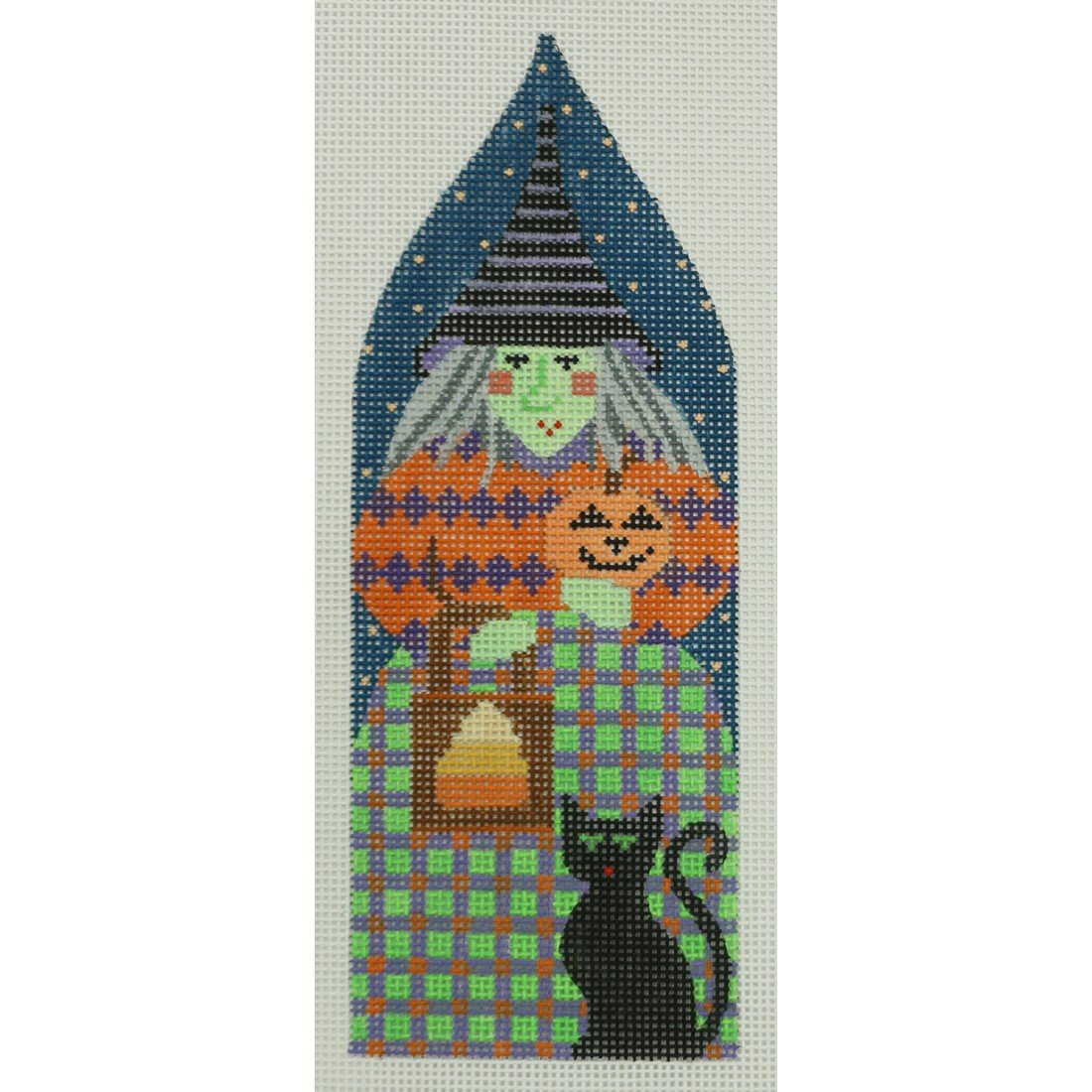 Witch w/ Candy Corn Bag