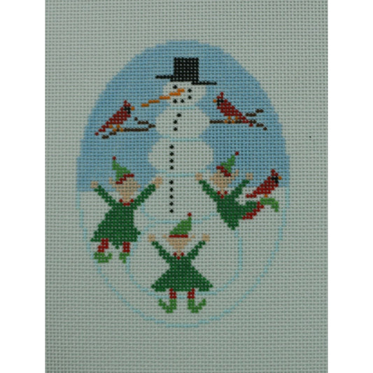 Elves & Snowman