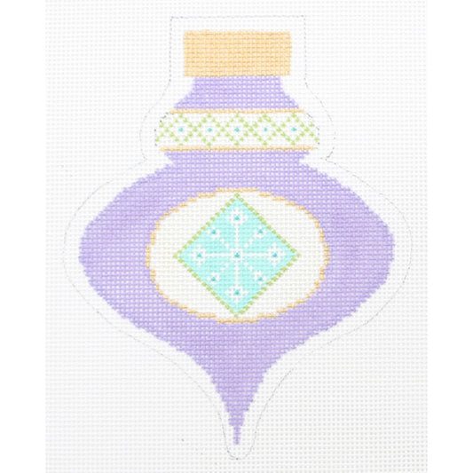 Purple/Turquoise Ornament
