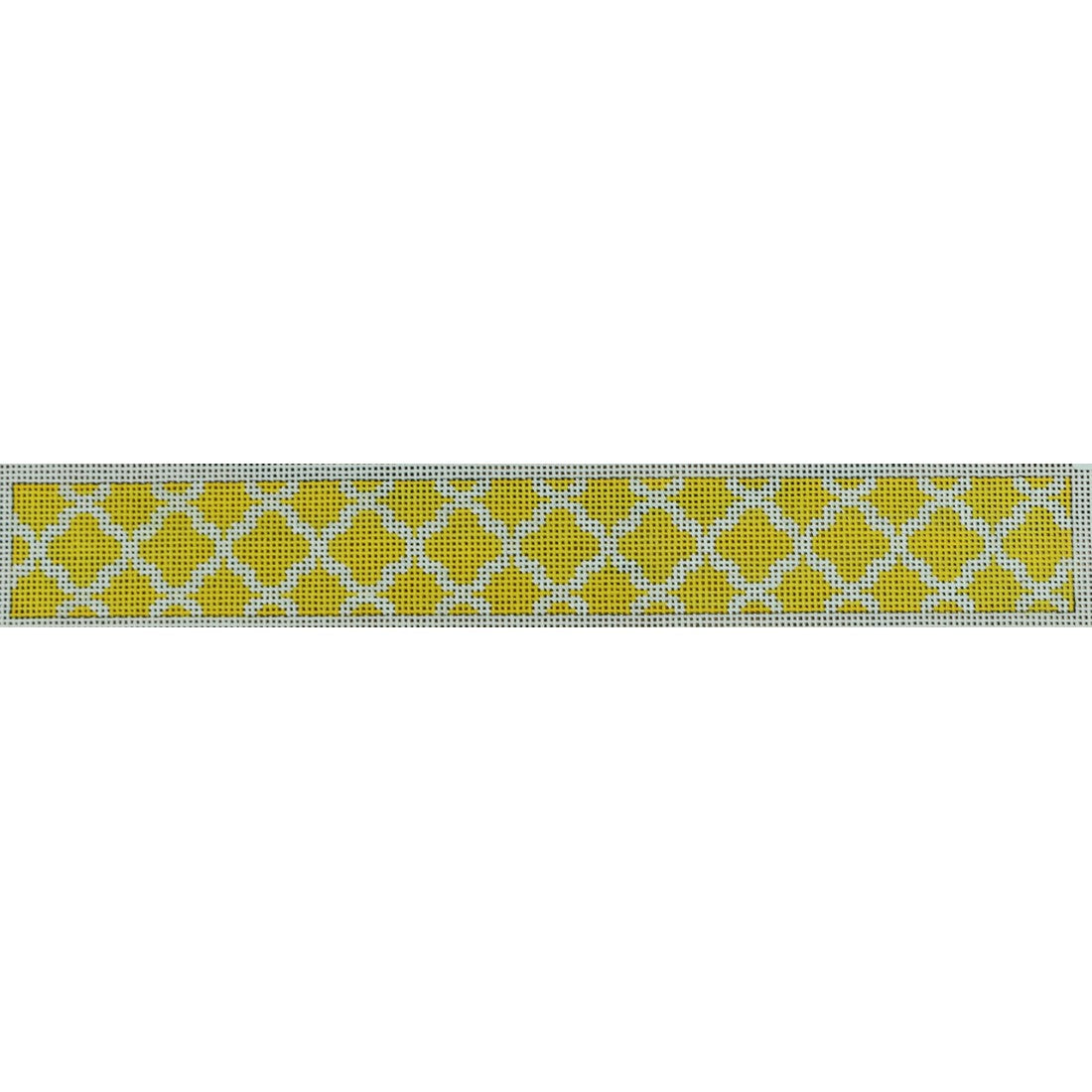 Quatrefoil Loop KC, Yellow