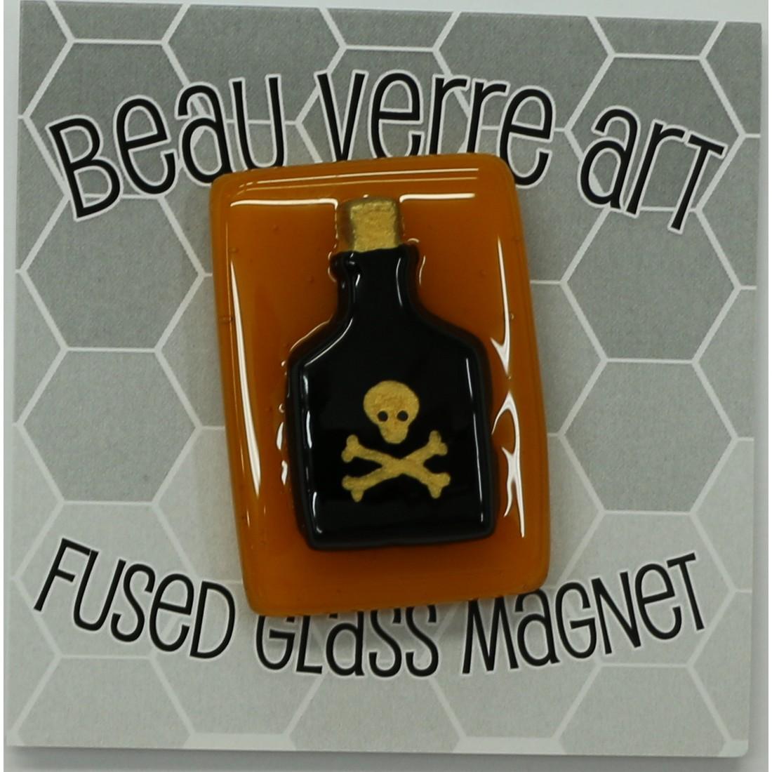 Toxic Bottle on Orange