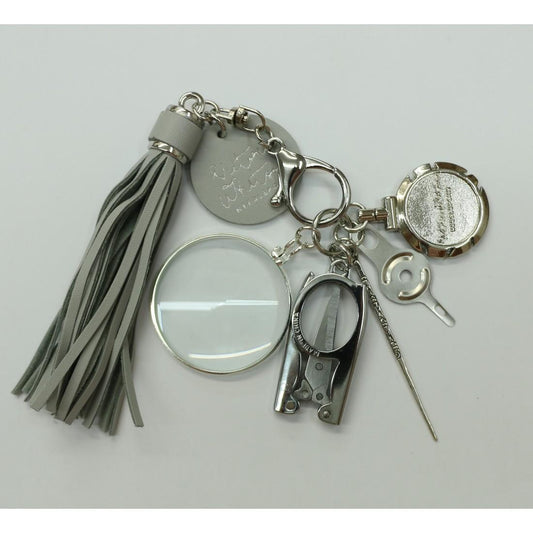 Tassel with Tools Misty Grey