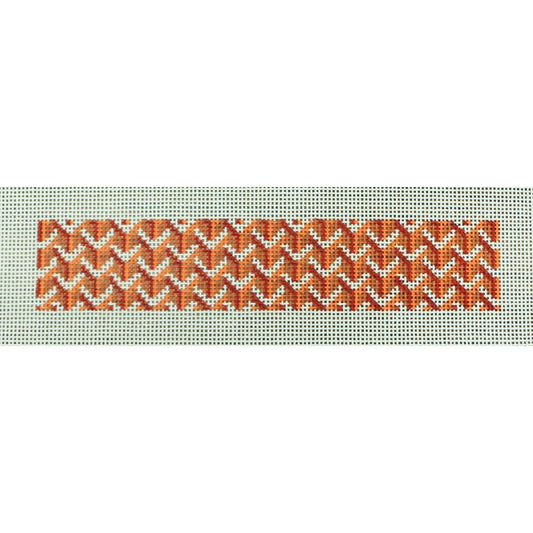 Y Pattern Keychain Orange