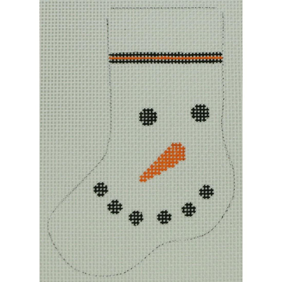 Snowman Mini Sock