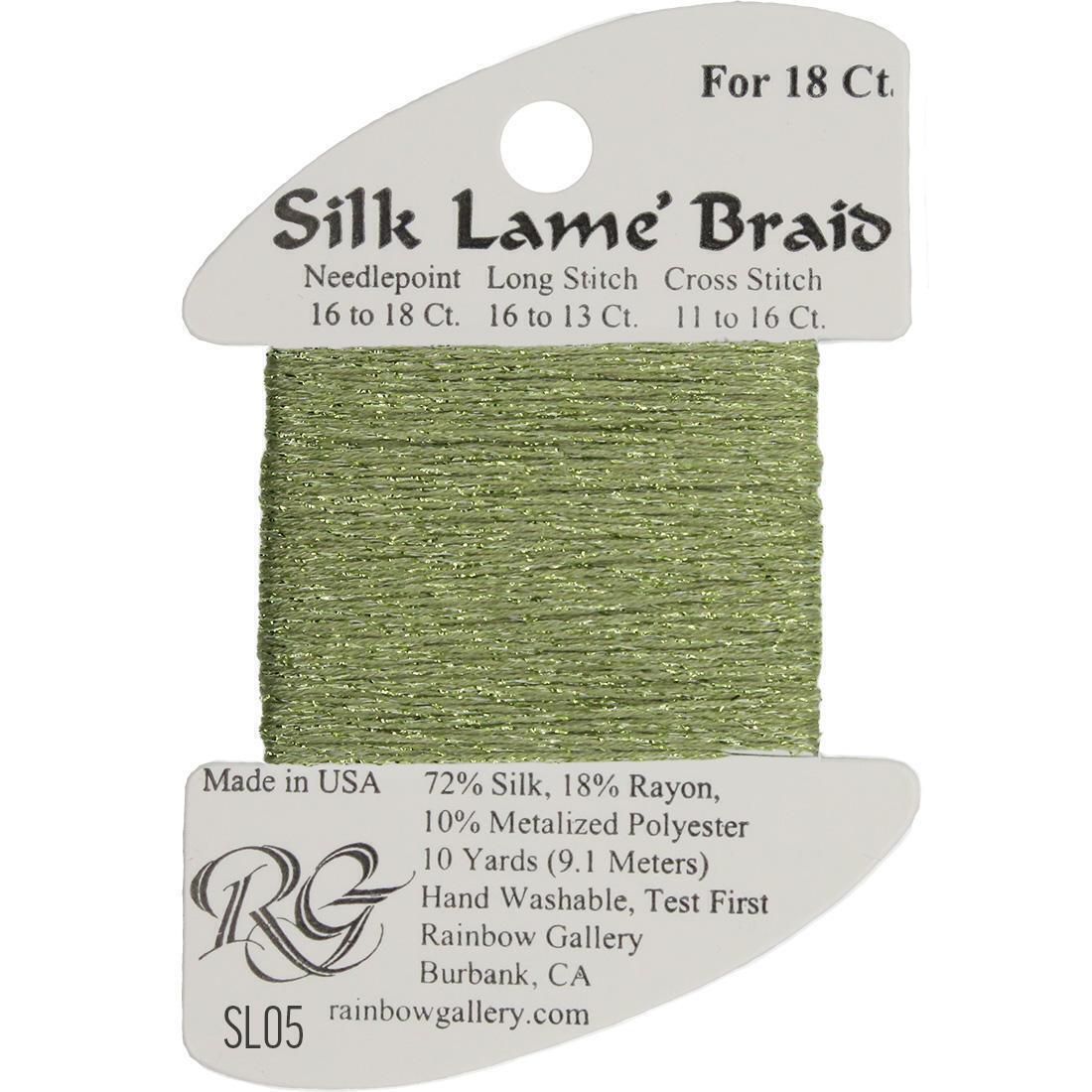 Silk Lame Braid 18 ct.,  Group 1
