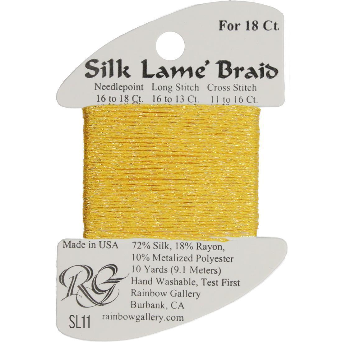 Silk Lame Braid 18 ct.,  Group 1
