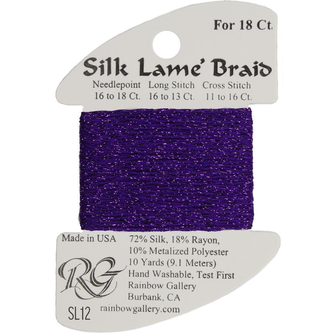 Silk Lame Braid 18 ct.,  Group 1