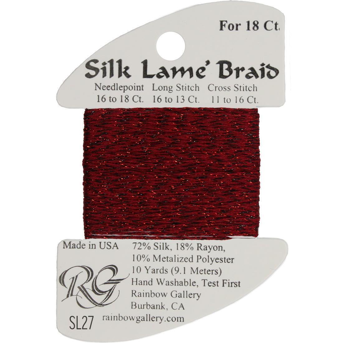 Silk Lame Braid 18 ct.,  Group 1
