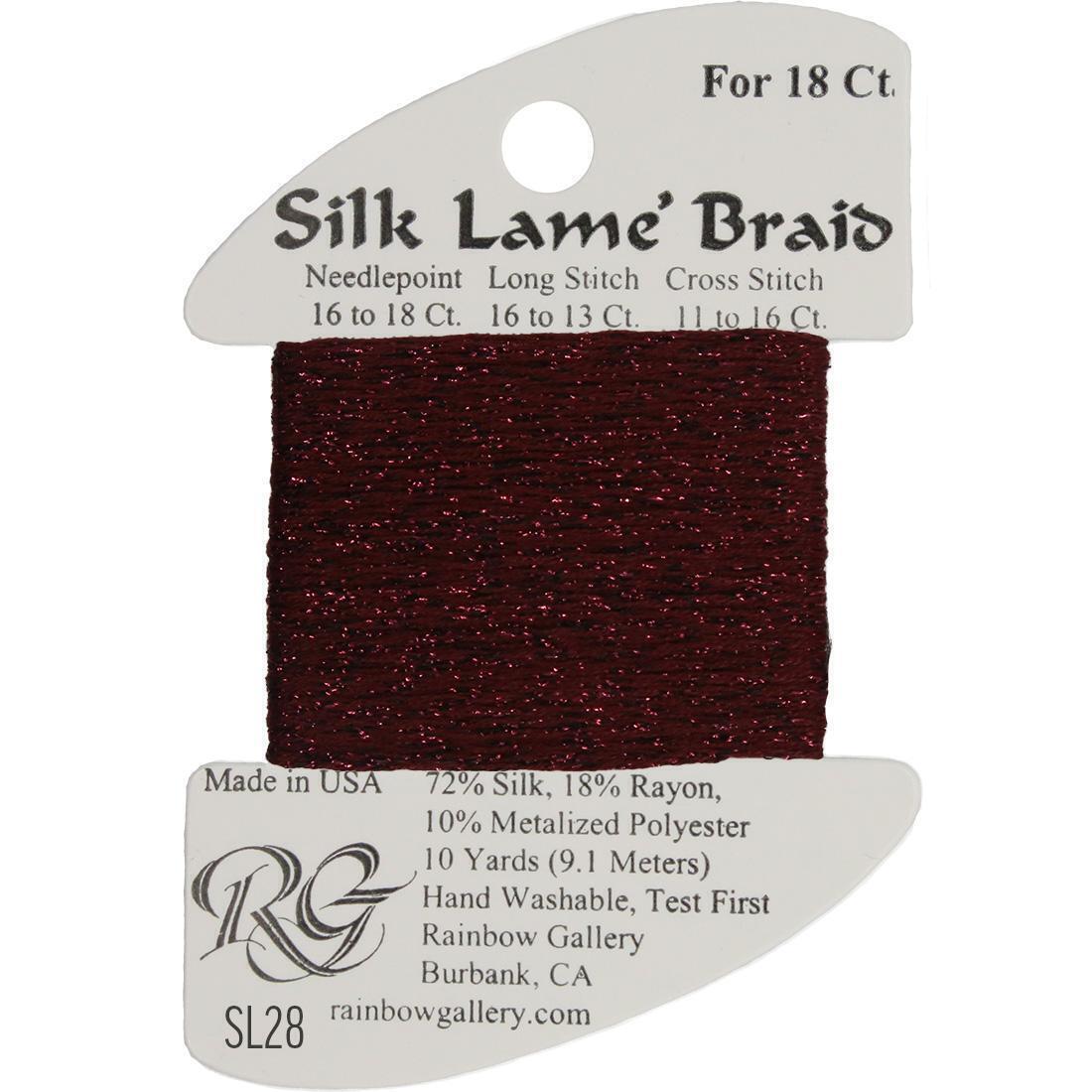Silk Lame Braid 18 ct.,  Group 1