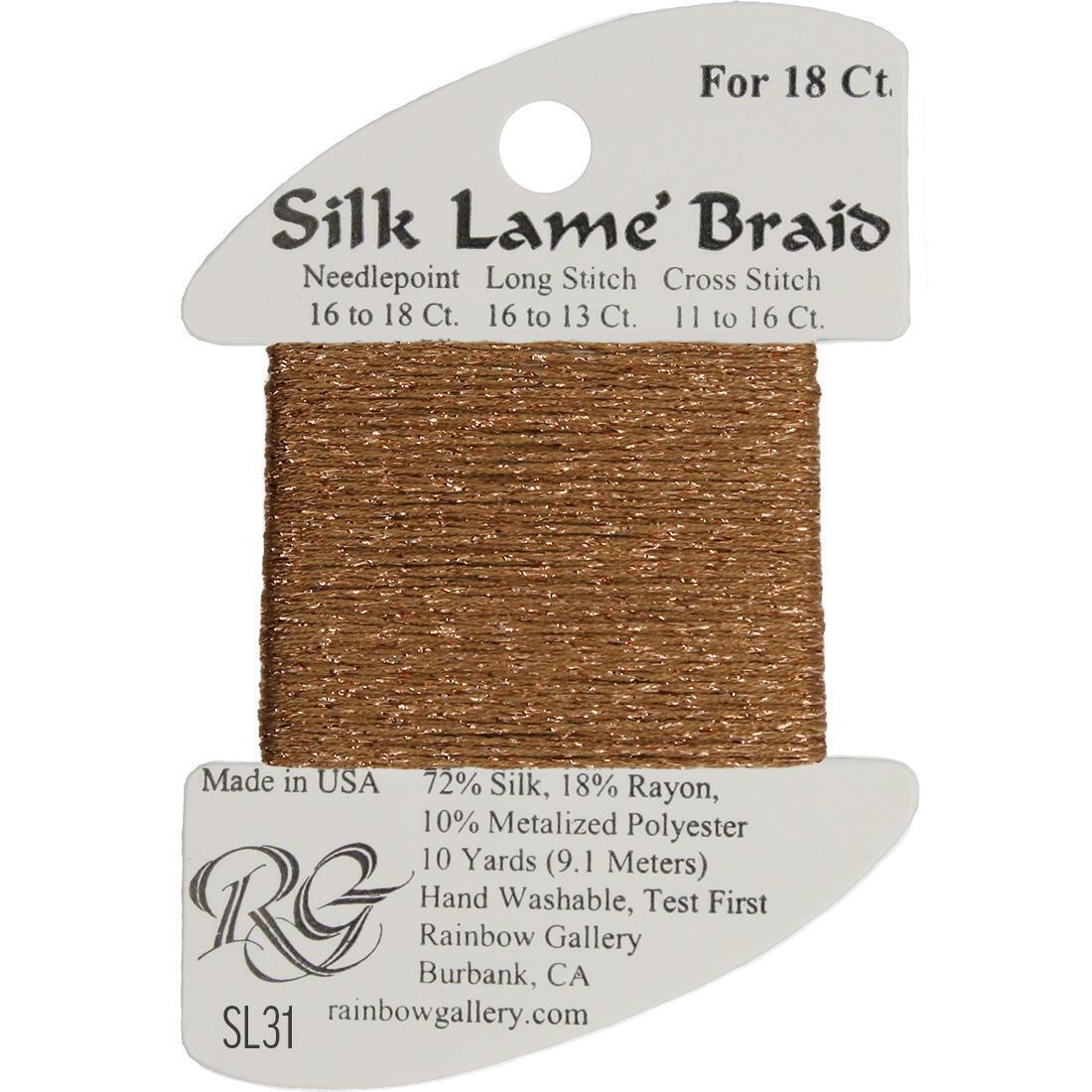 Silk Lame Braid 18 ct.,  Group 1