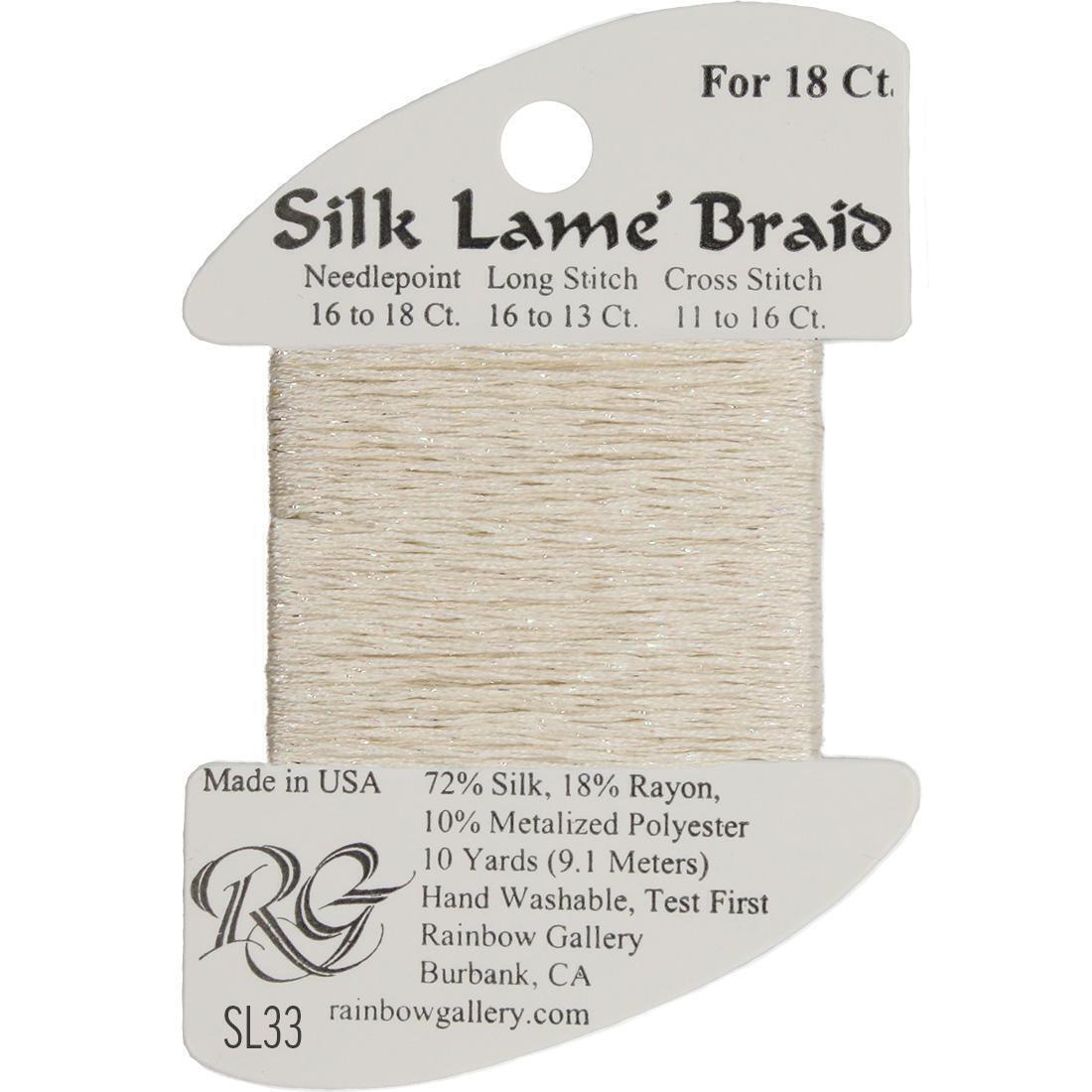 Silk Lame Braid 18 ct.,  Group 1