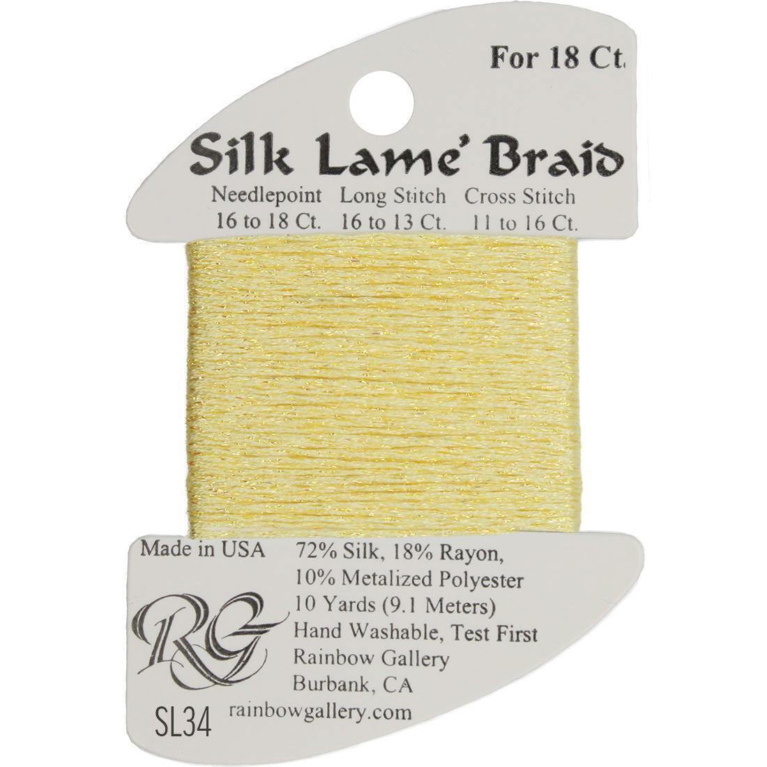 Silk Lame Braid 18 ct.,  Group 1