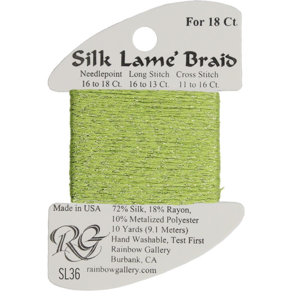 Silk Lame Braid 18 ct.,  Group 1