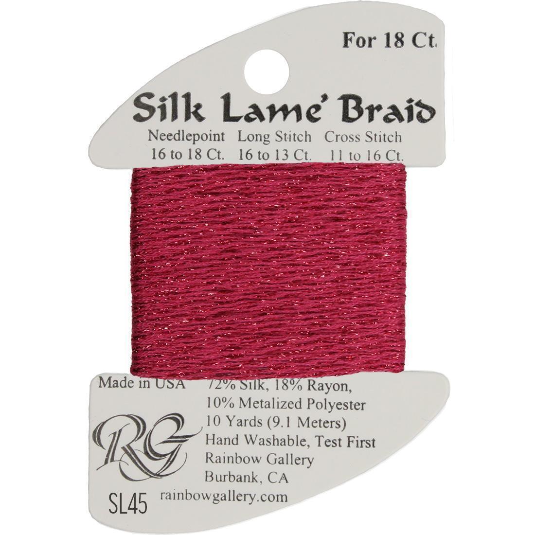 Silk Lame Braid 18 ct.,  Group 1