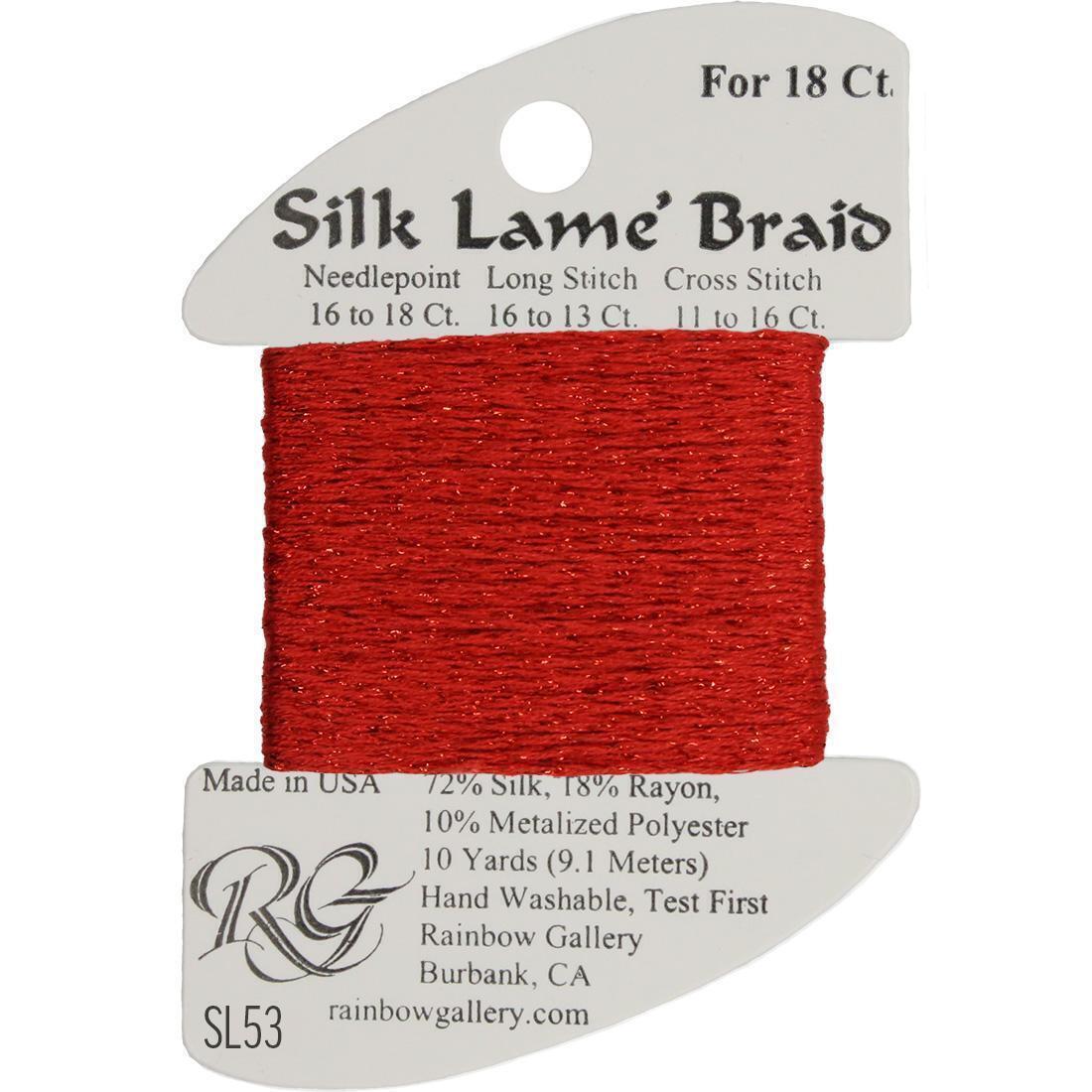 Silk Lame Braid 18 ct.,  Group 1