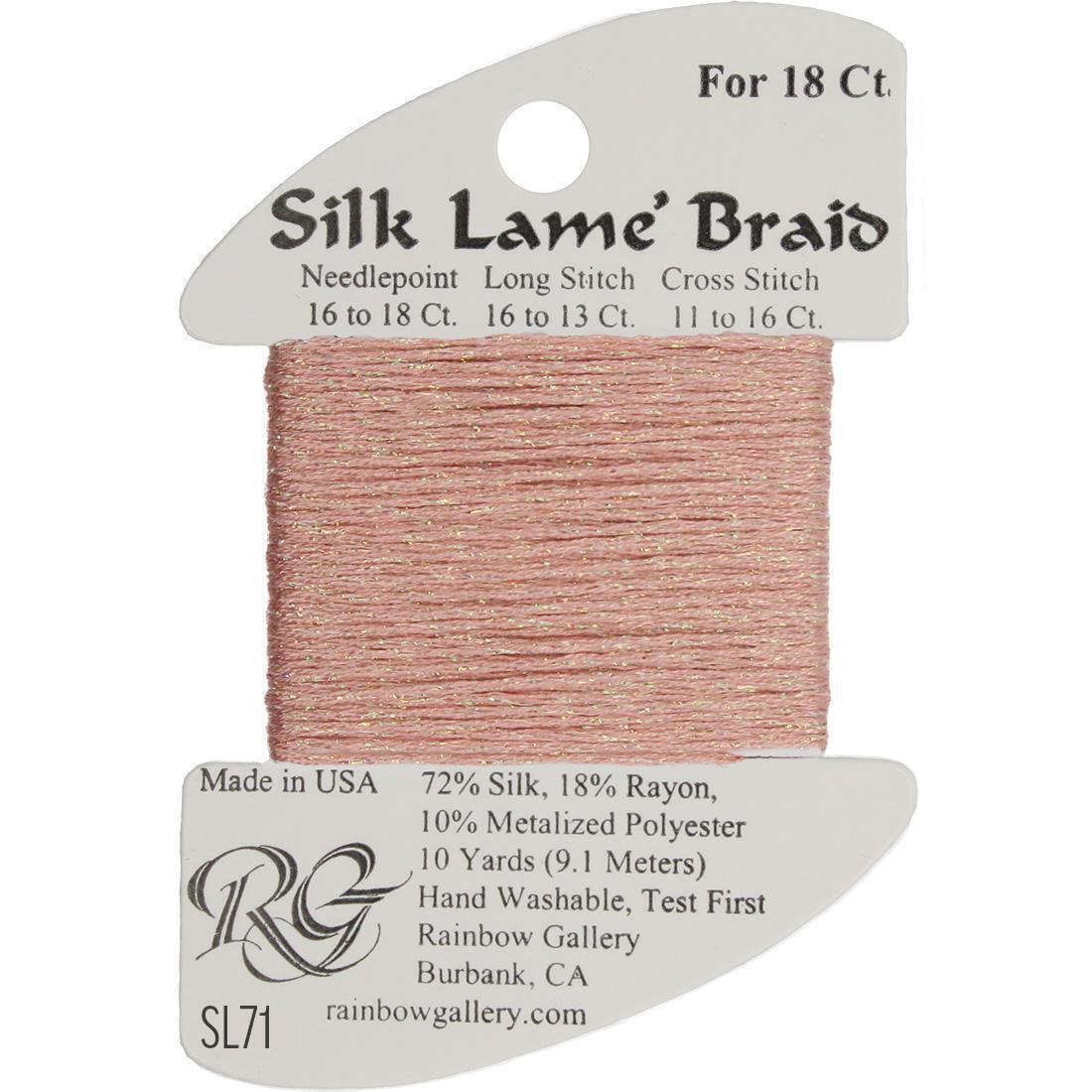 Silk Lame Braid 18 ct.,  Group 1