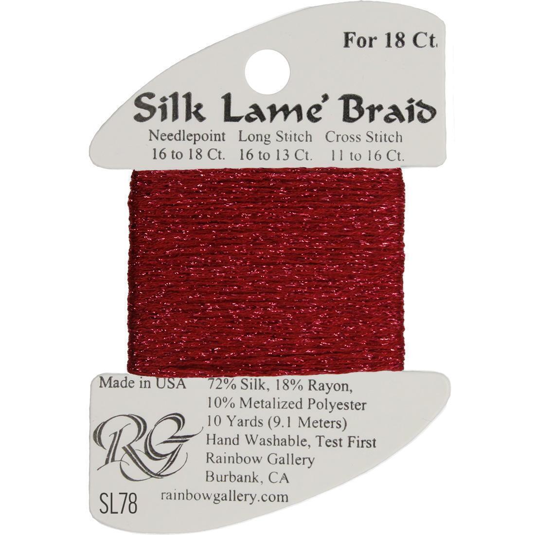 Silk Lame Braid 18 ct.,  Group 1