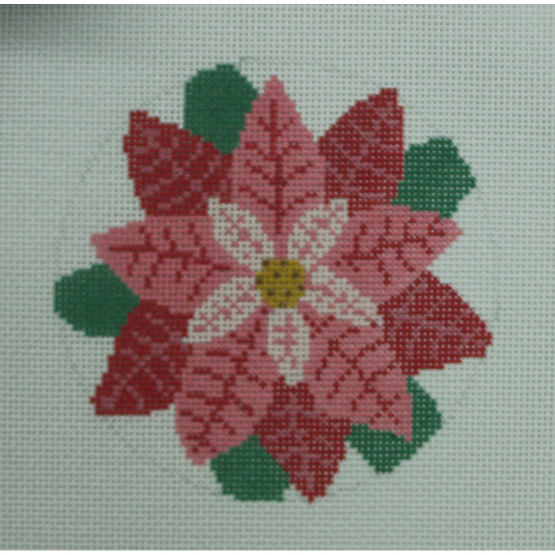 Poinsettia Round