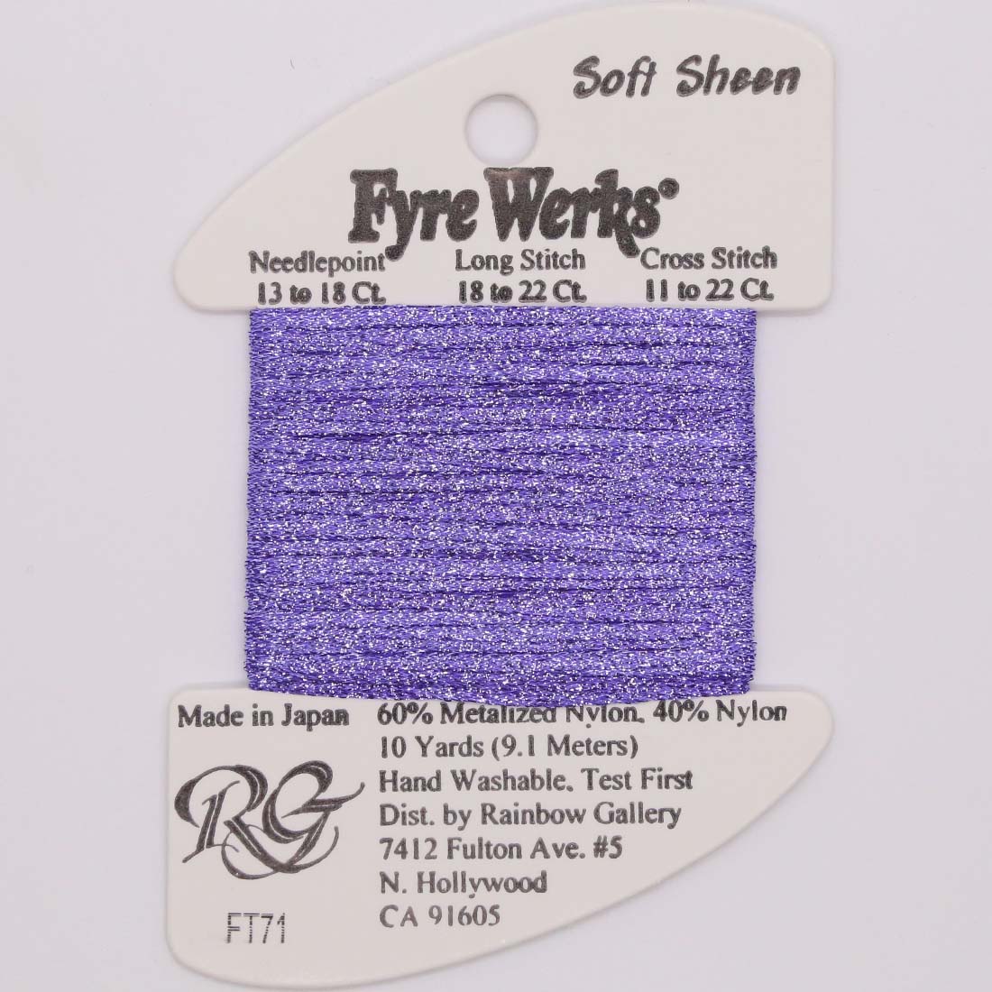 Fyre Werks Soft Sheen - Group 2