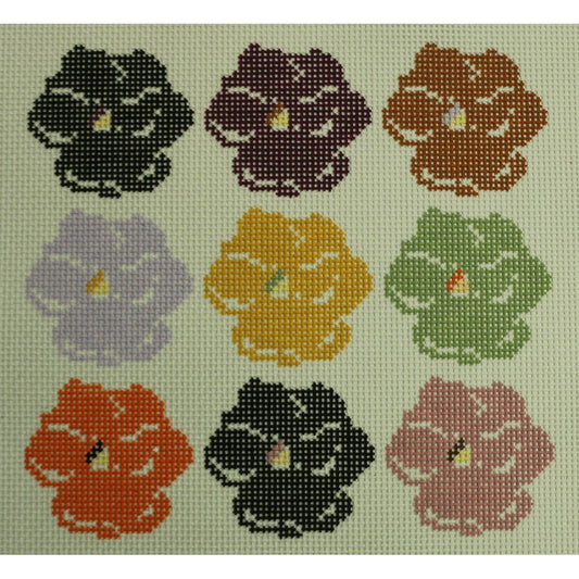 Fall Pansy Block