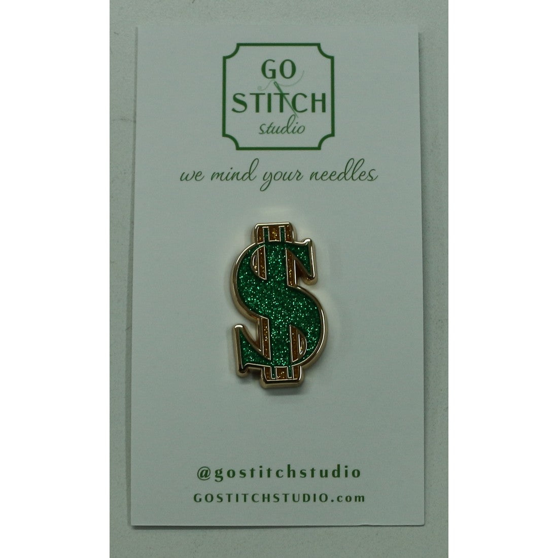 Dollar Sign Needle Minder